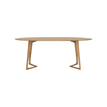 Cargar imagen en el visor de la galería, MESA DE COMEDOR DECO OVALADA